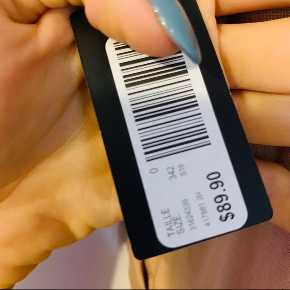 NWT RW&Co high waisted trousers with front tie - Picture 3 of 3